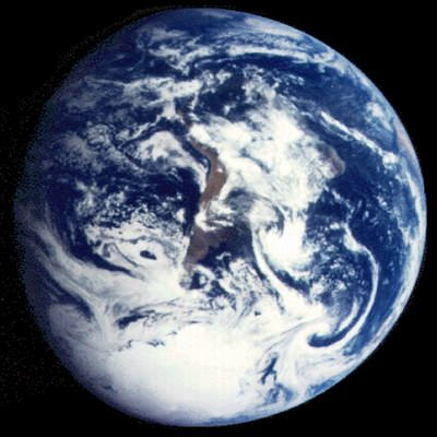The 'CIRCLE of the EARTH'. -Job. 40:22. 
- from the GALILEO SPACE PROBE - NASA