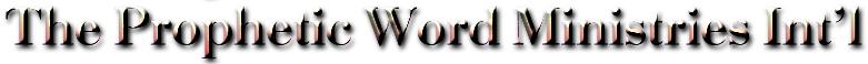 
'JOHN THE BAPTIST'S' PENTECOSTAL 
EXHORTATIONAL POST-TRIB WEBSITE